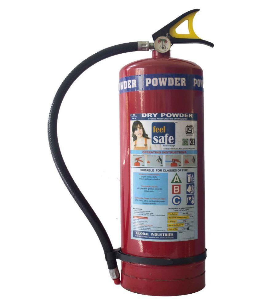 A B C Dry Powder Type Fire Extinguishers Hydro Static Pressure Testing
