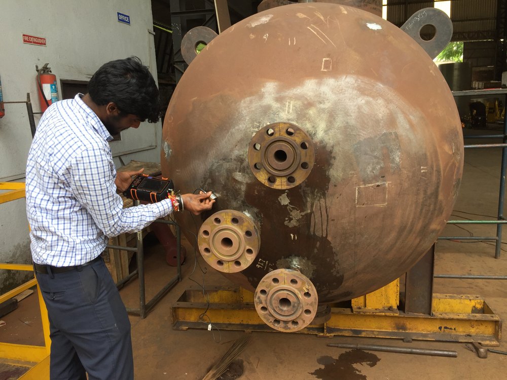 Non-Destructive Ultrasonic Testing Services, For Petro-Chemical, Pressure Vessels