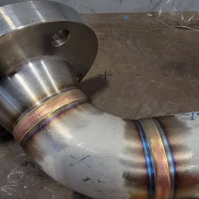 Mild Steel 90 Elbow To Pipe Ultrasonic Practical Exam Flawed Specimens