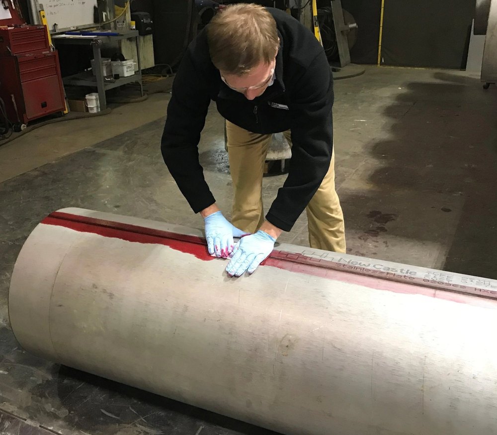 Offline Dye Penetrant Testing Services