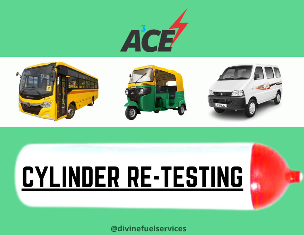 External and Internal Visual Inspection Cylinder Re-testing