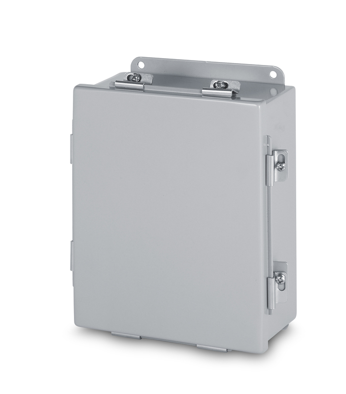 Black Metal Clamp Cover Box, For Storage, Size/Dimension: Medium