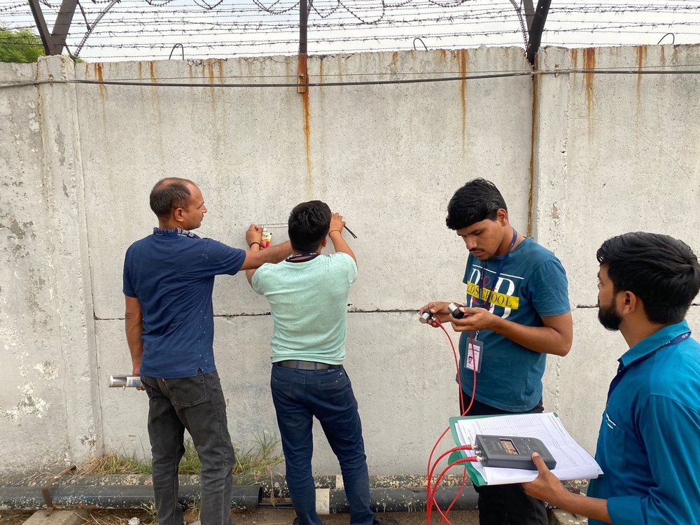 Ultrasonic Pulse Velocity Testing Service