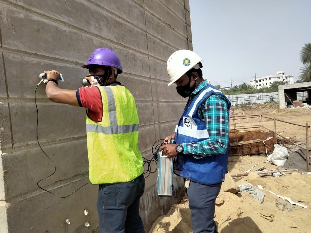 Ultrasonic Pulse Velocity Testing Service, Pan India