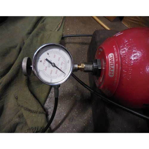 High Pressure Accumulator Nitrogen Refilling And Testing