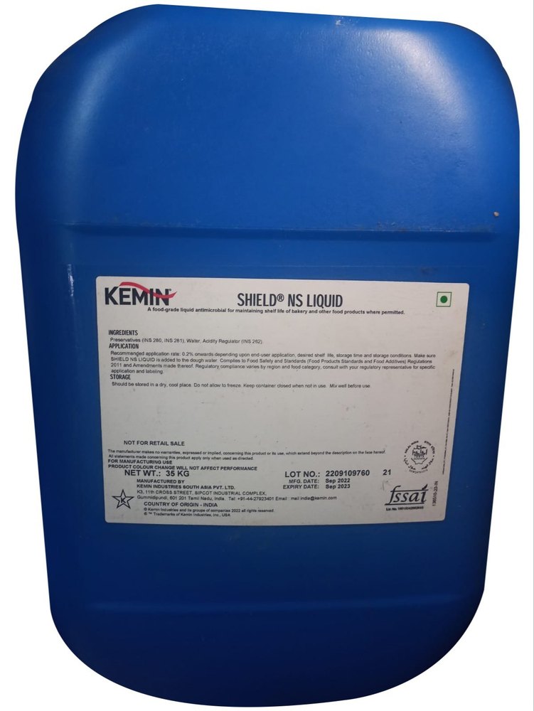 Improver KEMIN SHIELD NS Liquid, Packaging Type: Can, Packaging Size: 35 Kg