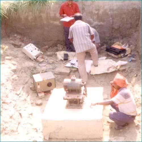 Block Vibration Testing And Sonic Testing