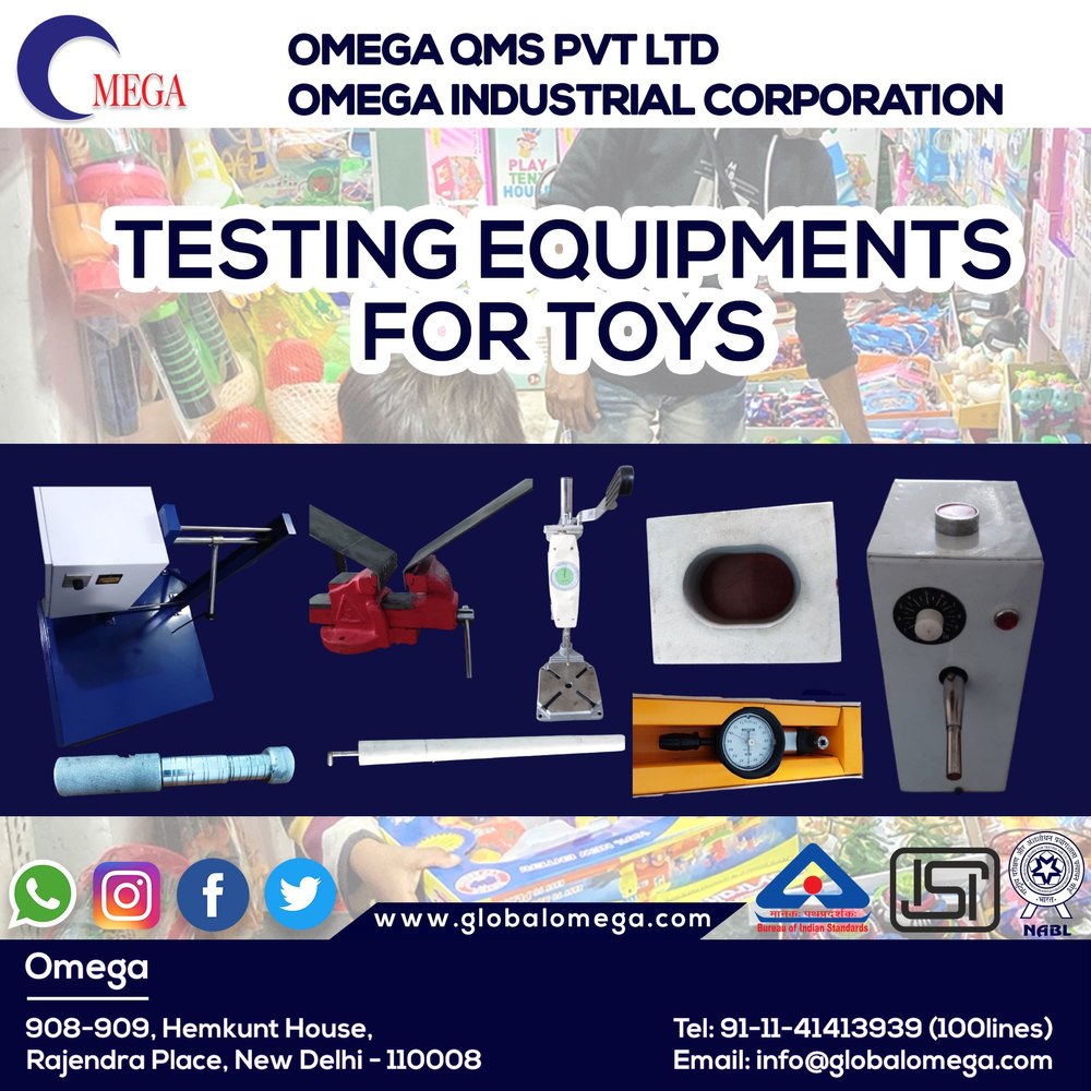 Testing Equipments for Toys IS 9873