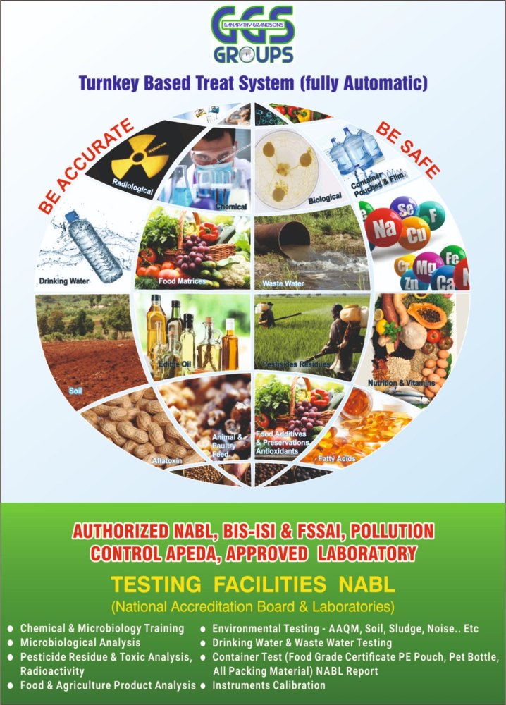 Food And Water Testing Services, Coimbatore