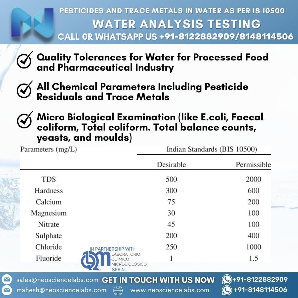 Water Testing Services
