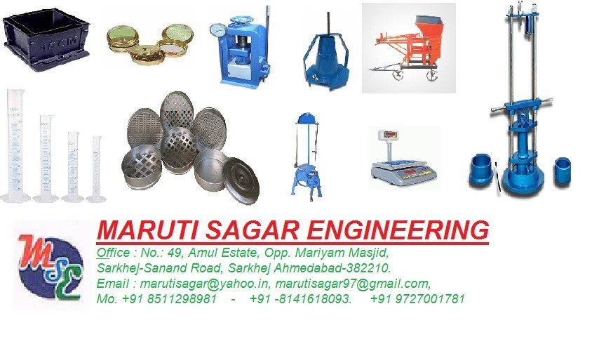 Aggregate Testing Equipments