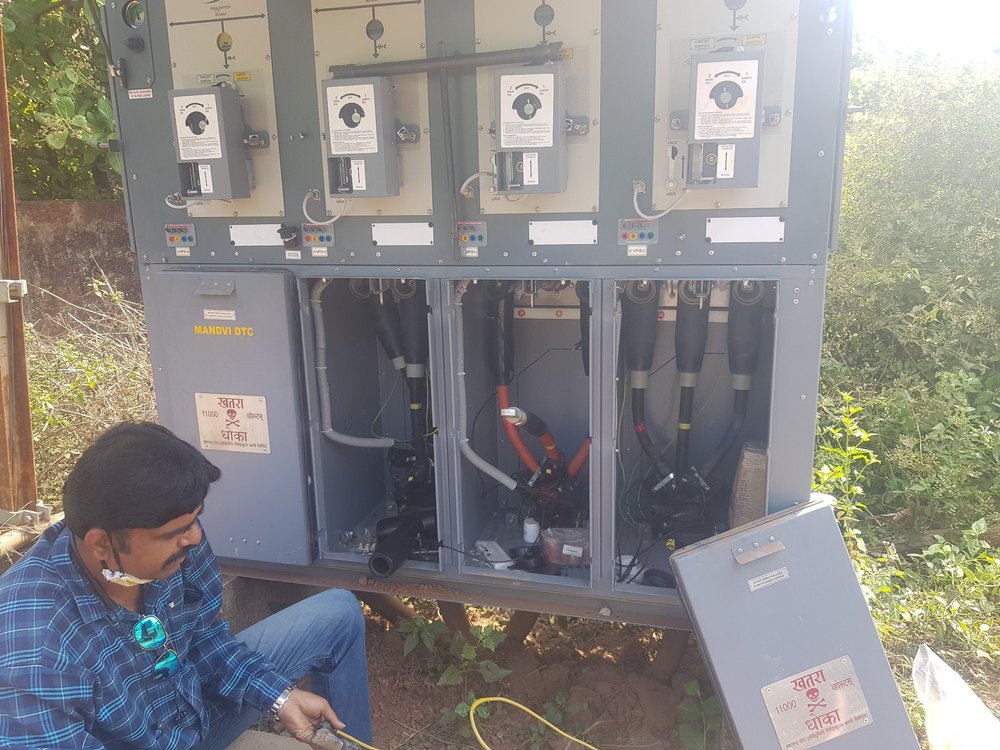 Under Ground HV Pressure Testing of Power Cable Services