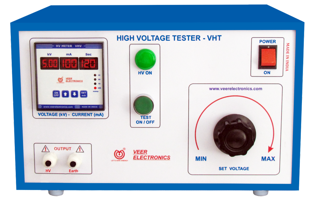 Veer Electronics Single Phase High Voltage Test Kit, Model Name/number: 0-70KW, 230V