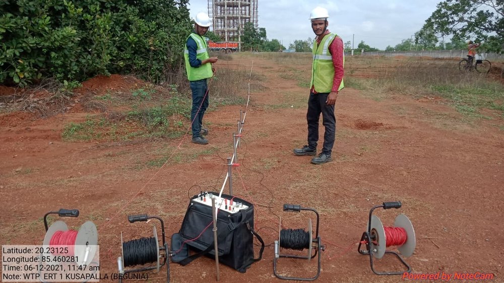 Electrical Resistivity Tomography Ert