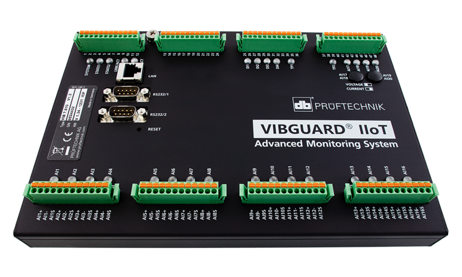 Pruftechnik VIBGUARD IIoT Advanced Online Condition Monitoring for Industrial