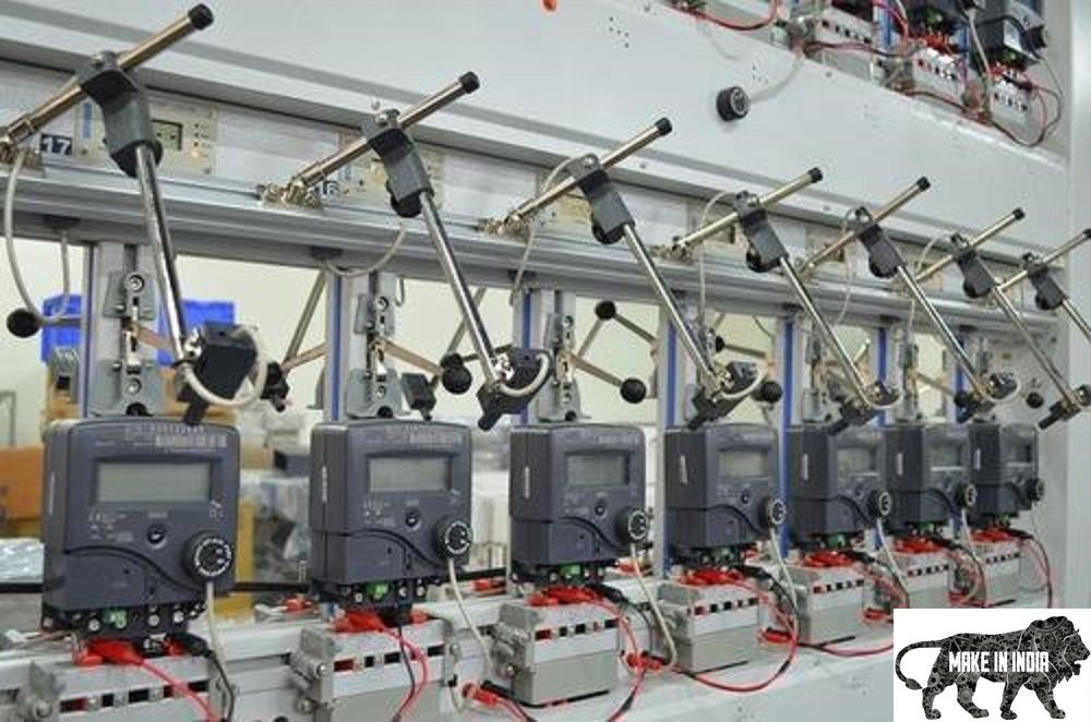 Fully Automatic Energy Meter Test Bench