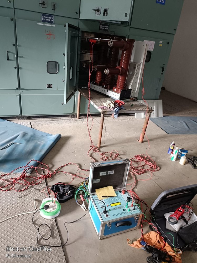 Control and Relay Panel Circuit Breaker CRM & TIME Inerval Test