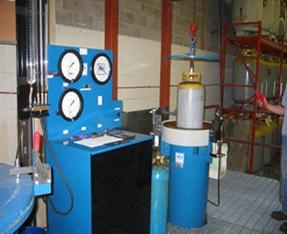 External and Internal Visual Inspection Cylinder Hydrostatic Testing Service
