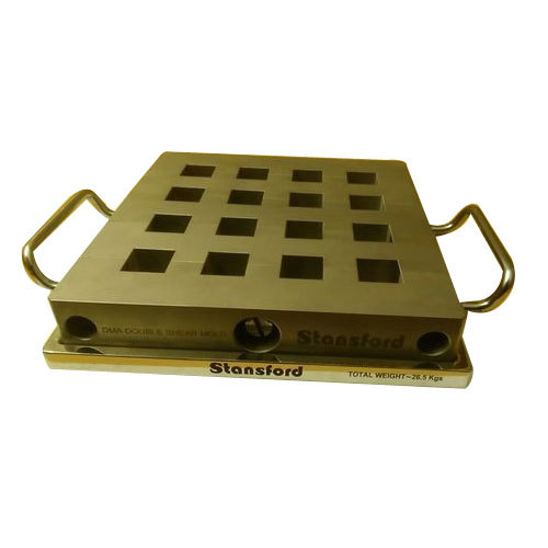Rubber Strength DMA Double Sheer 4x4 Testing Mold, R&d Centers