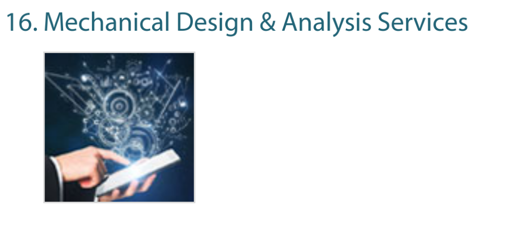 Mechanical Design And Analysis Services