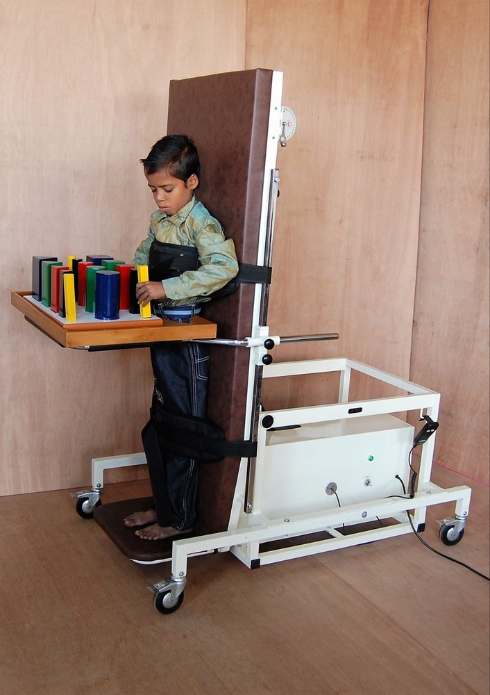 Tilt Table Child Size, IMI-3121C, For Physiotherapy Treatment, 10 cm
