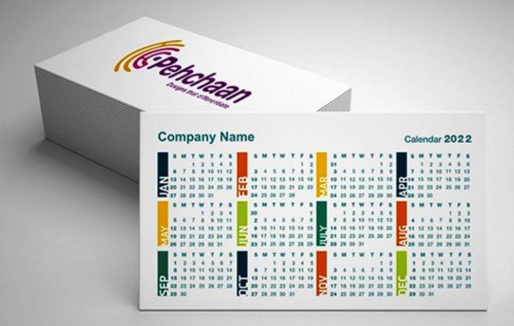 7 Days Paper Pocket Calendar Printing Services, in PAN India, Dimension / Size: 4 X 3inch