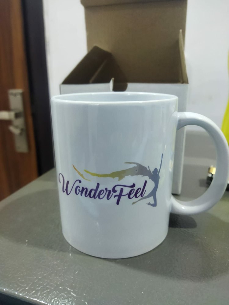 Door Delivery Logo Corporate Mug Printing Services, in Gurugram, For Office