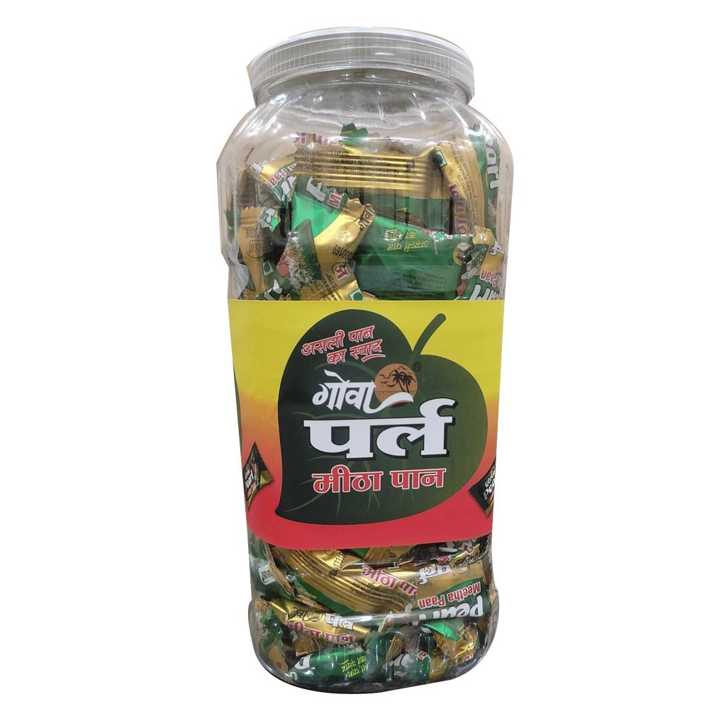 maroon Oval Goa Pearl Meetha Pan Candy, Packaging Type: Plastic Jar, Packaging Size: 3.8*200*16=12.16 kg Net