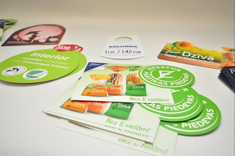 Paper Label Stickers Printing Services
