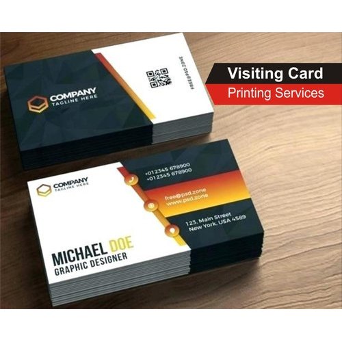 Paper Visiting Card Printing Services in Local Area