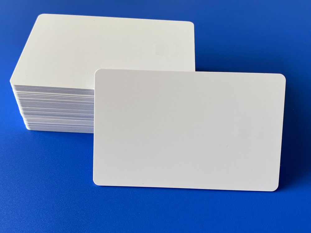 Double Sided NFC Business Card Ntag 213 Glossy Finish, Shape: Rectangular, Thickness: 0.84 mm