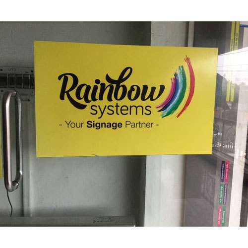 Vinyl Sunpack Sign Board, Shape: Rectangular