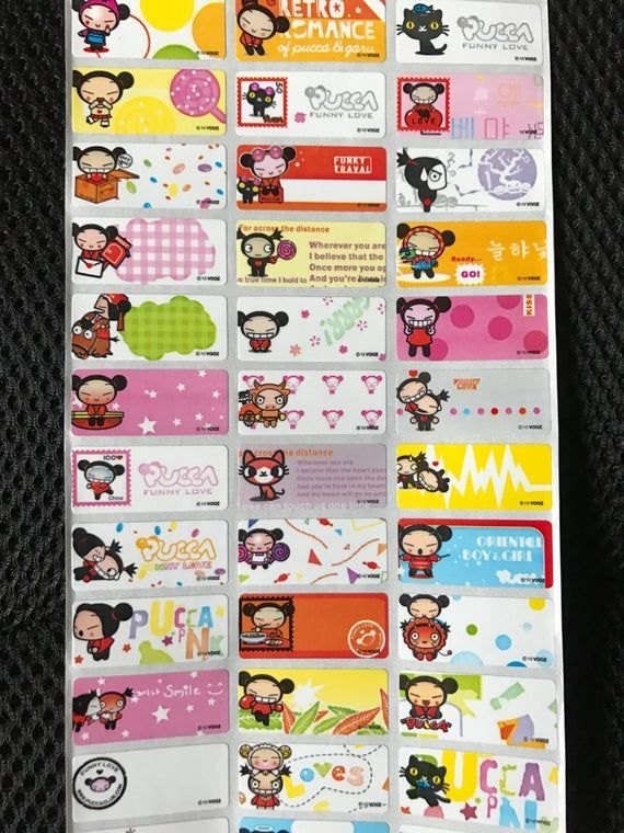 Paper & PP Flim School Label Printing, in India, Multi Colour