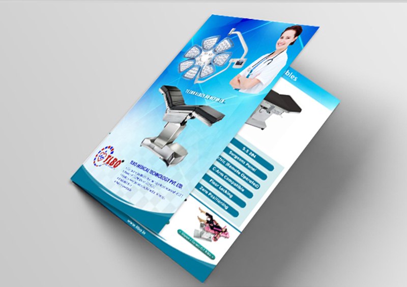 Multicolor Paper Tri Fold Brochure Printing Service, Location: Pan India, Size: A4