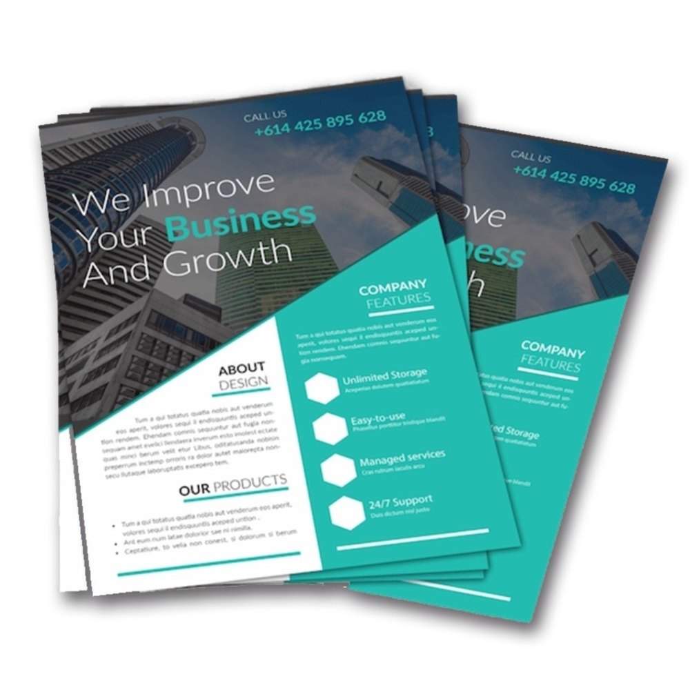 Paper Pamphlet Flyer Printing Service, in Delhi