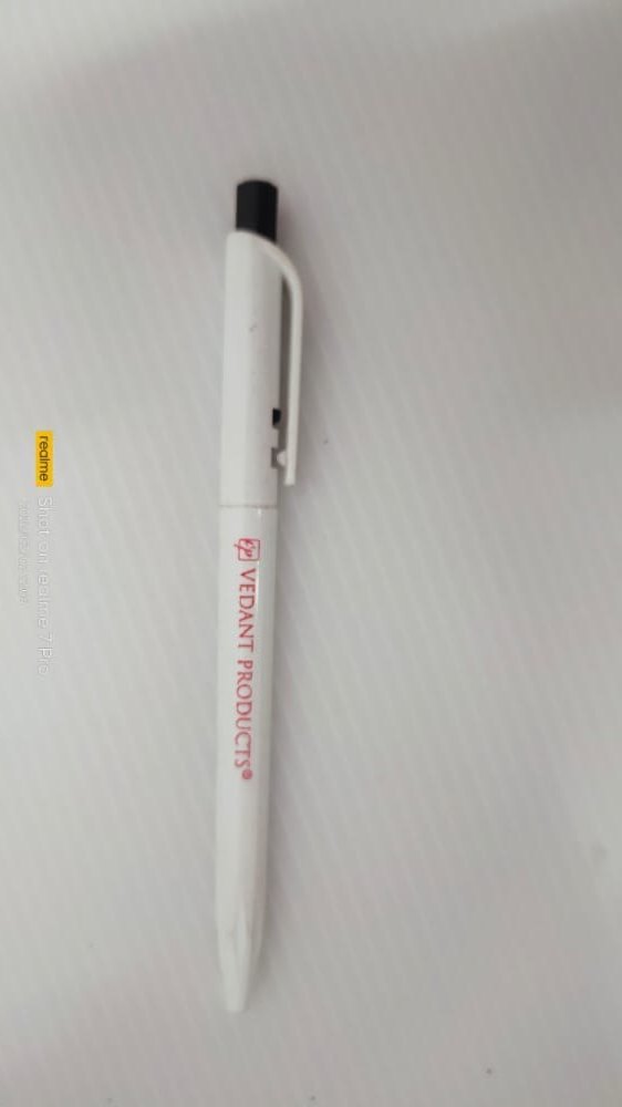 White Plastic Pen Printing Service, Location: Pan India