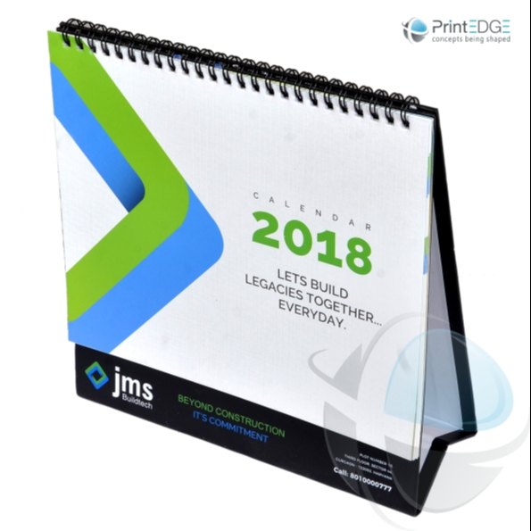 Paper Hindi, English Table Calendar printing service, For Utilities, Paper Size: 5 Inch X 8 Inch