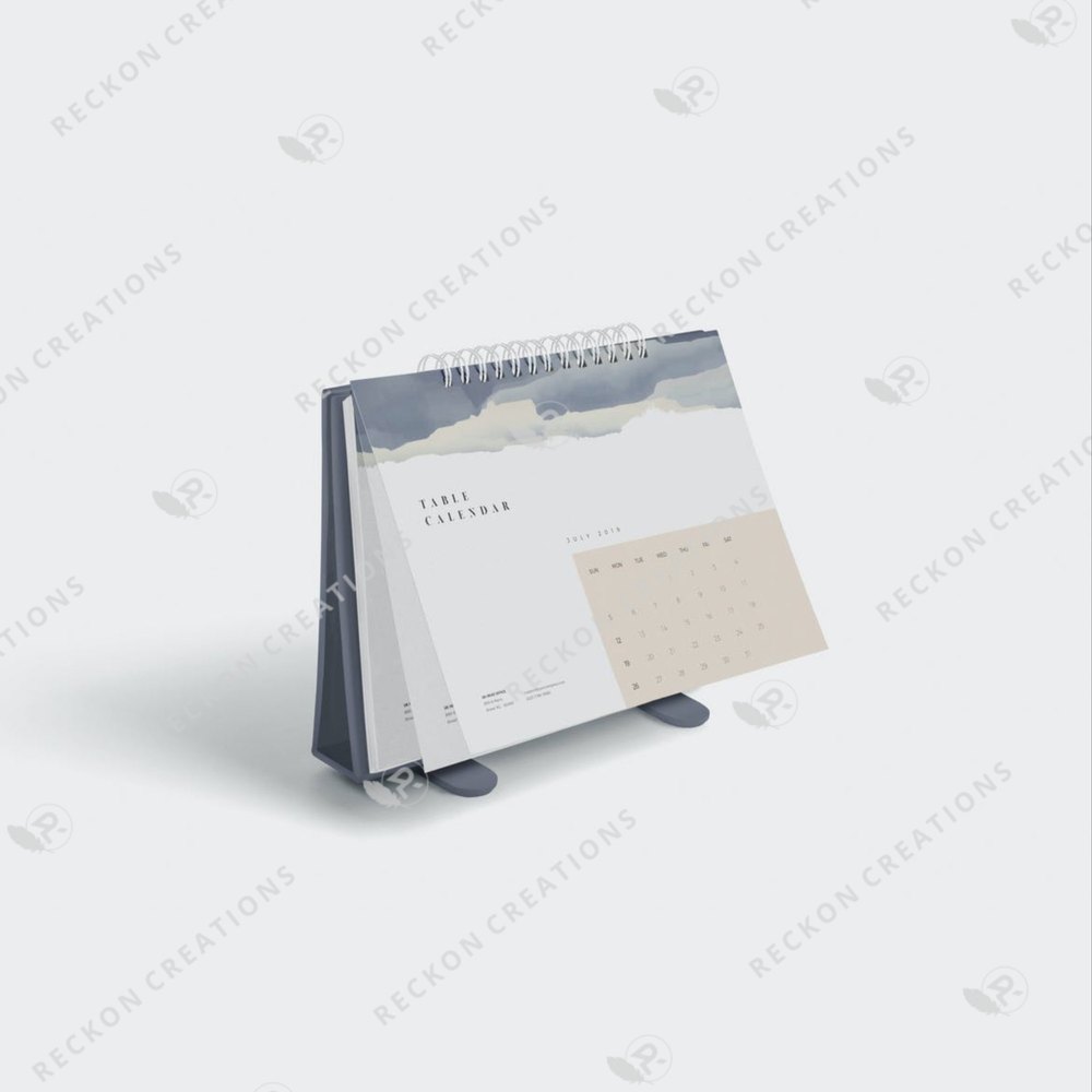 3 Days Art Paper Table Calendar Printing Service, in Pan India