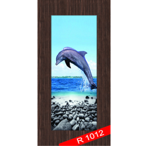 Door Design Paper Print, Dimension / Size: 7x3 / 7x3.5 Feet, Finish Type: Glossy