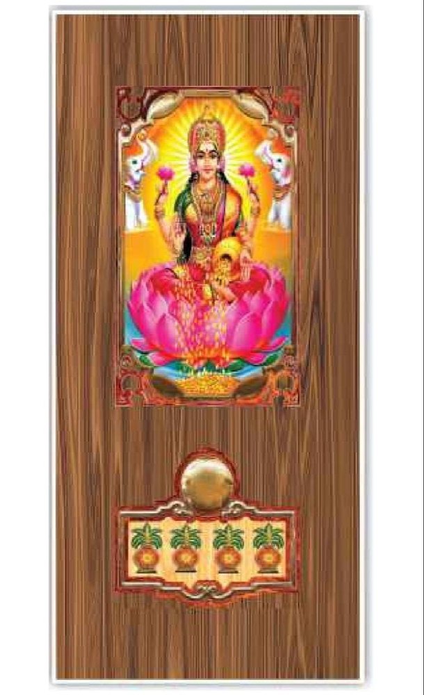 Brown Digital Printed Door Paper, Glossy