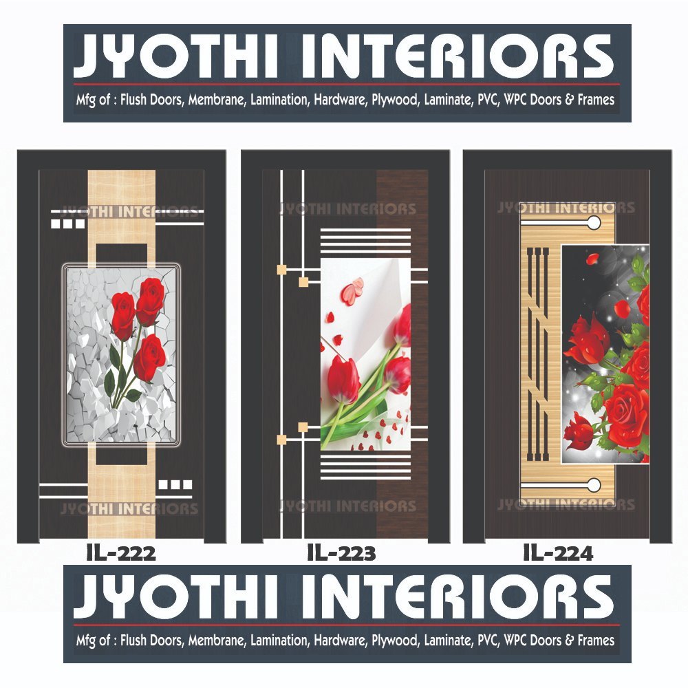 Wood-plastic Composites Wpc Door Printing