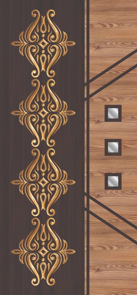 Decorative 4D Door Paper Print