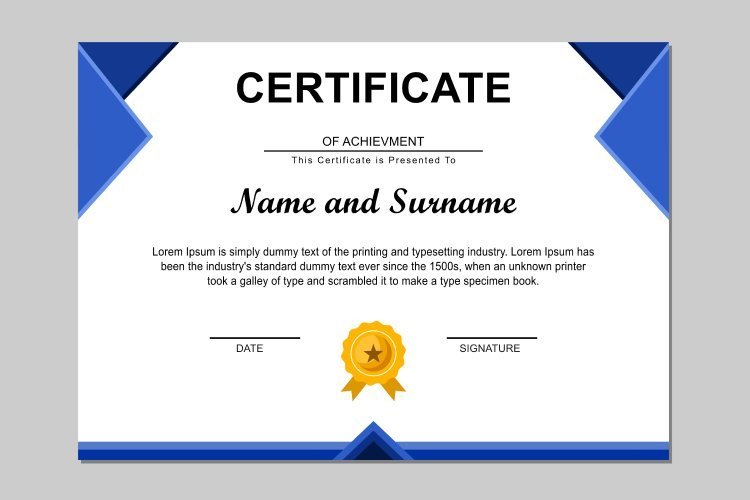 2 Days Certification printing Service, in Pan India, Dimension / Size: 12x9