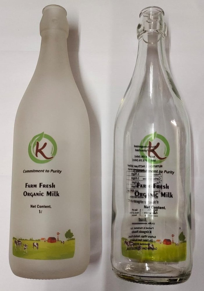 Glass Milk Bottles Printing Service, Delhi