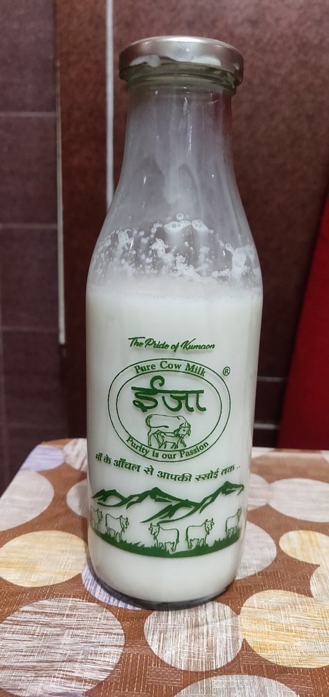 Lug Cap Glass Bottle Printing Service, For Milk Delivery, Capacity: 1ltr, 500ml