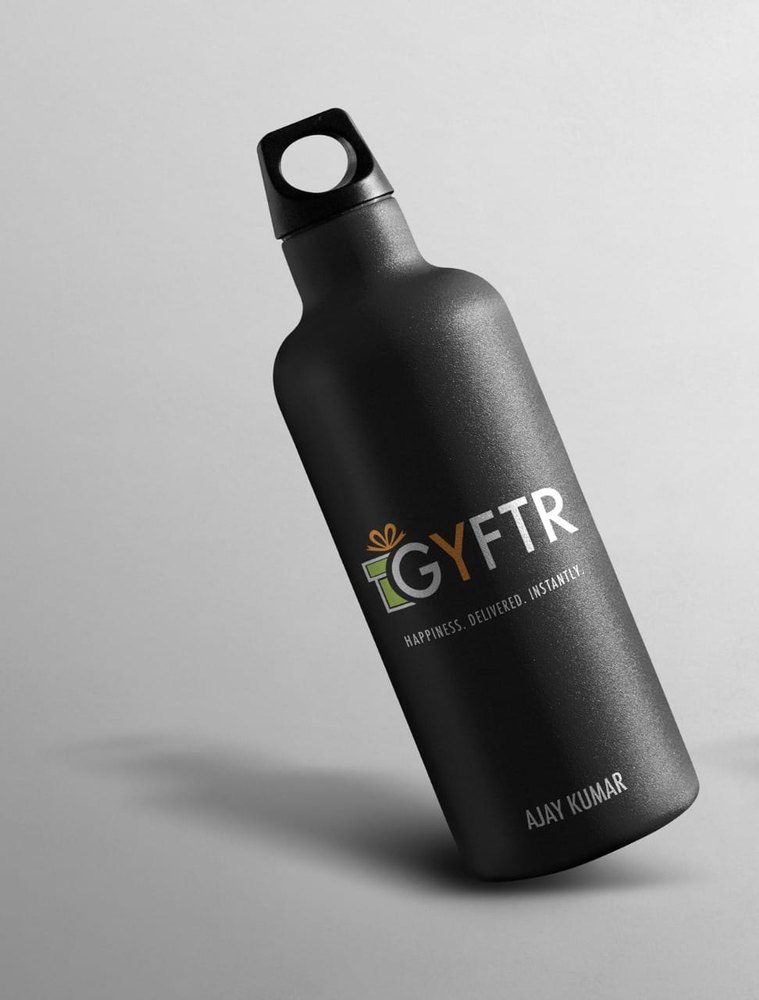 White stainless Glass Bottle Printing Services, Size: As You Want