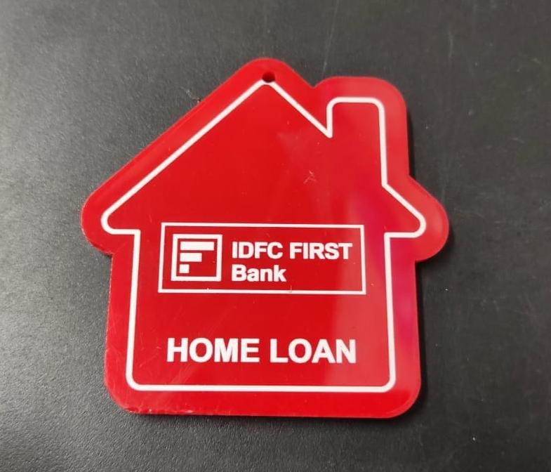 Red And White UV Printing On Acrylic