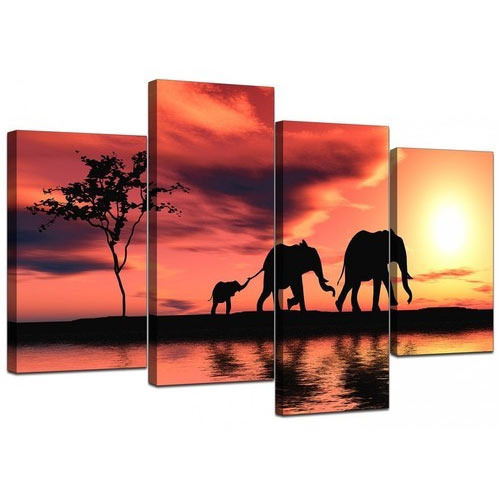 Canvas Painting, Shape: Rectangle