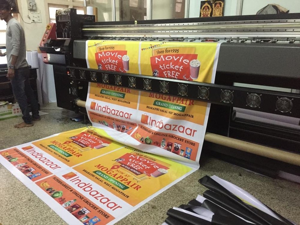 Eco Solvent Printing Service, in Channai