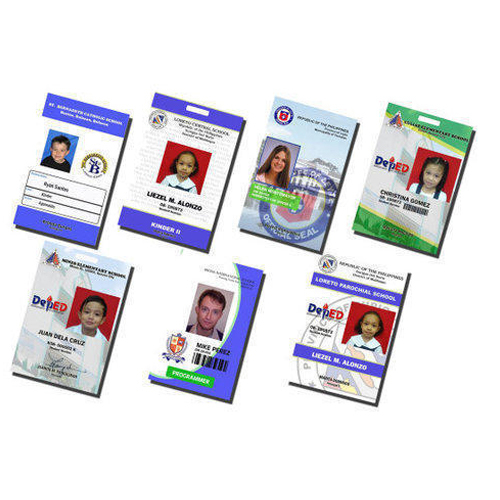 Image Printing Laminated PVC ID Card Print, Matte